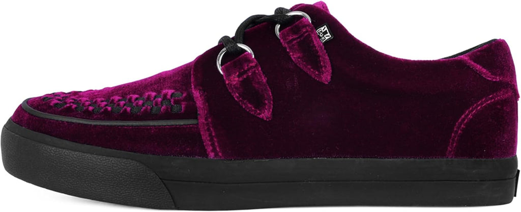 T.U.K. Vegan Creeper Sneaker - Scarpe da Ginnastica da Uomo e da Donna - Stile Punk, Goth e Rocker in Pelle e Scarpe Stringate