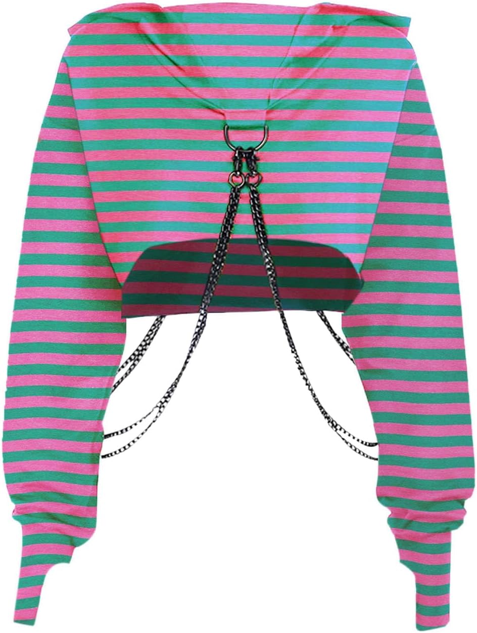Maglietta a maniche lunghe con bretelle, da donna, stile gotico, punk, cool, con motivo drago, girocollo, nero, per autunno