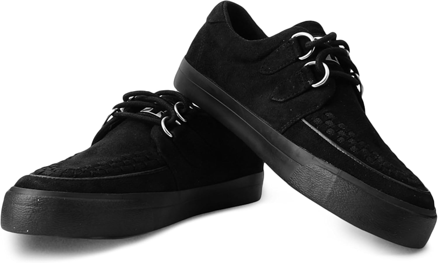 T.U.K. Vegan Creeper Sneaker - Scarpe da Ginnastica da Uomo e da Donna - Stile Punk, Goth e Rocker in Pelle e Scarpe Stringate