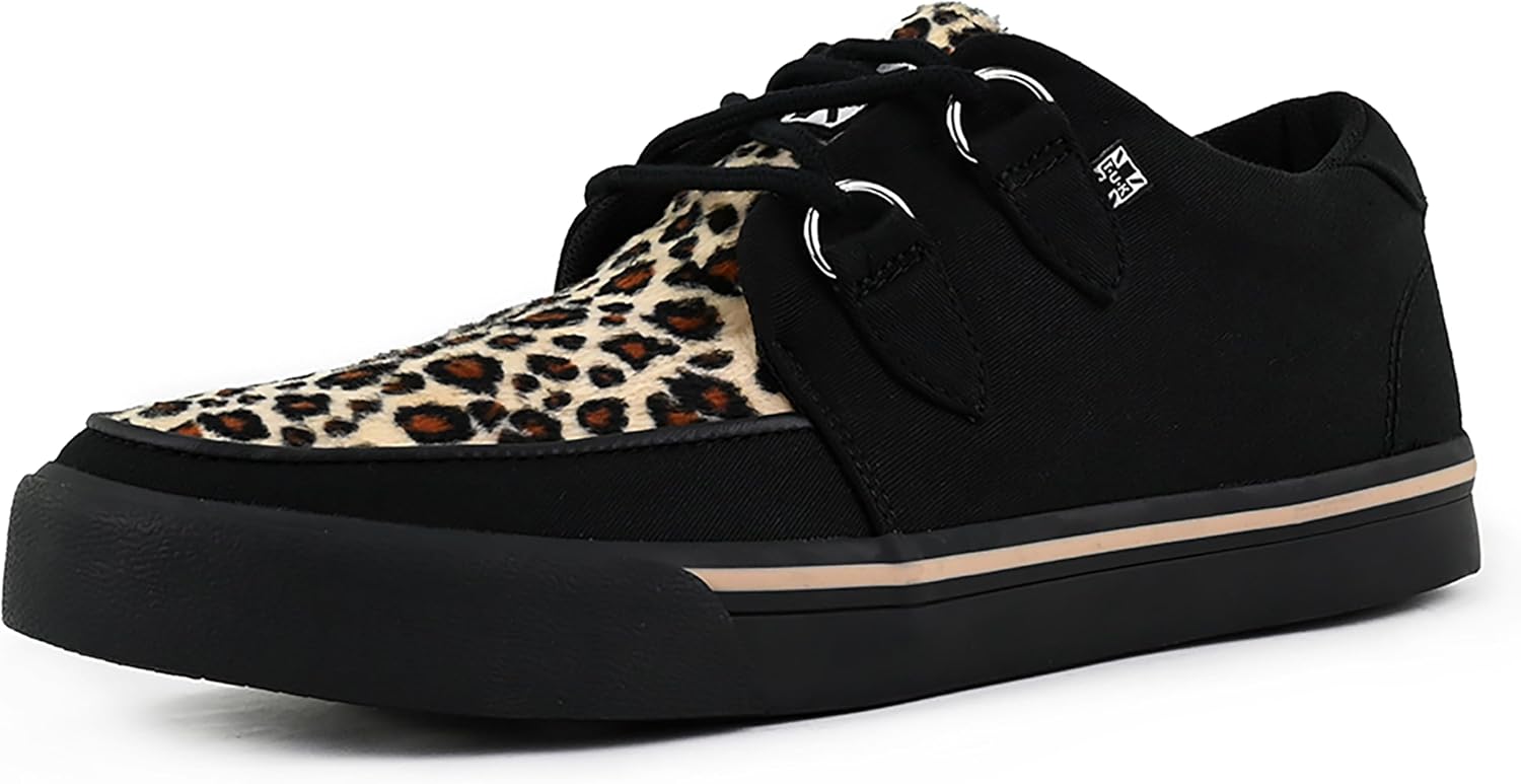 T.U.K. Vegan Creeper Sneaker - Scarpe da Ginnastica da Uomo e da Donna - Stile Punk, Goth e Rocker in Pelle e Scarpe Stringate