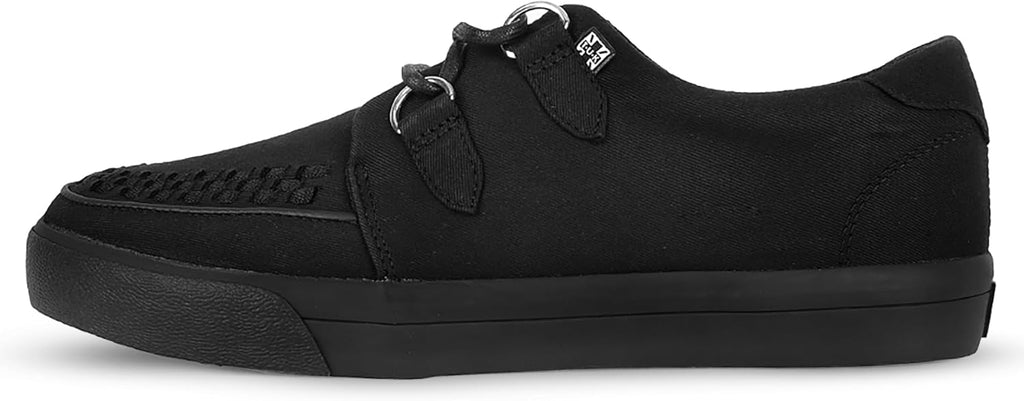 T.U.K. Vegan Creeper Sneaker - Scarpe da Ginnastica da Uomo e da Donna - Stile Punk, Goth e Rocker in Pelle e Scarpe Stringate
