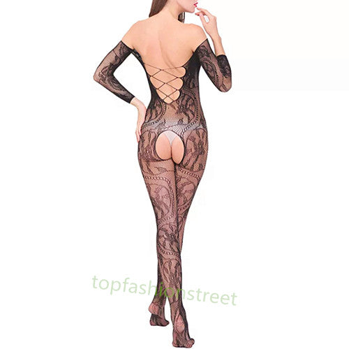Body donna sexy hot lingerie body calza body abbigliamento da notte regalo per lei